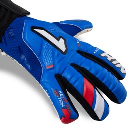 Rinat Nkam Training Goalkeeper Gloves Kids Unisex Blue Size 5