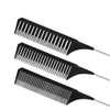 3Pcs Highlighting Combs Set Different Sizes Weaving Hair Combs Professional