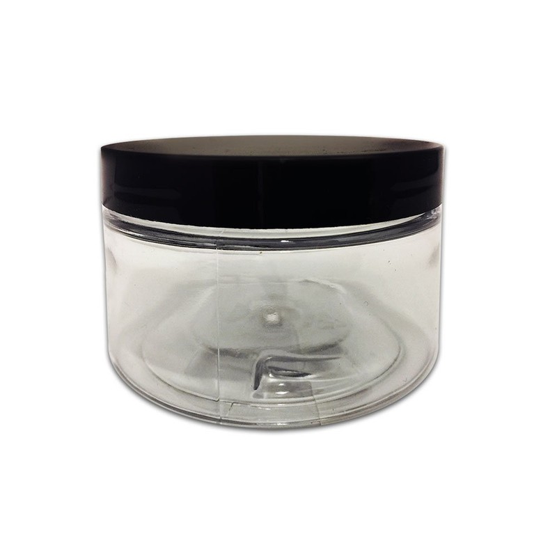 Cherry Smoked Sea Salt in a plastic jar - holds