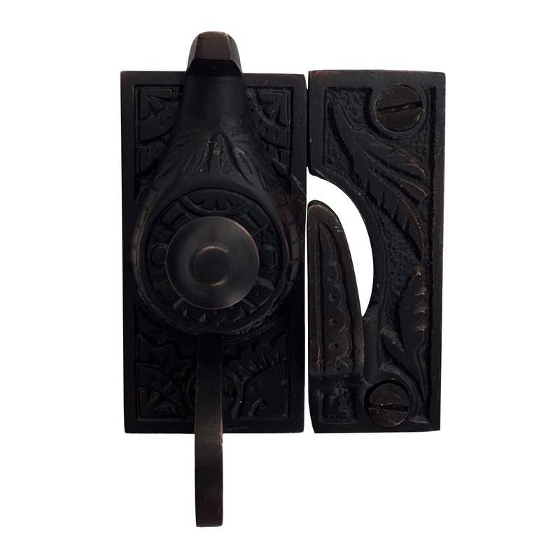 Window Sash Lock in Brass - The Genie (Bronze)