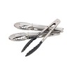 Wiltshire Nylon and Stainless Steel Mini Tong 3 Piece Set,