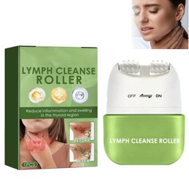 KOAHDE Gesicht Lymphdrainage Roller,Gesichtspflege Lymph Roller,Gesichtsroller zur Lymphdrainage,Lymphdrainage Massage Schönheitsroller,Gesichts-Lymphmassagegerät,Gesicht Lymphdrainage Massage Roller
