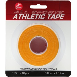 Cramer Team Color Athletic Tape, Easy Tear Tape for Ankle, Wrist, & Injury Taping, Protect & Prevent Injuries, Promote Healing, Athletic Training Supplies, 1.5" X 10 Yard Roll, Colored AT Tape