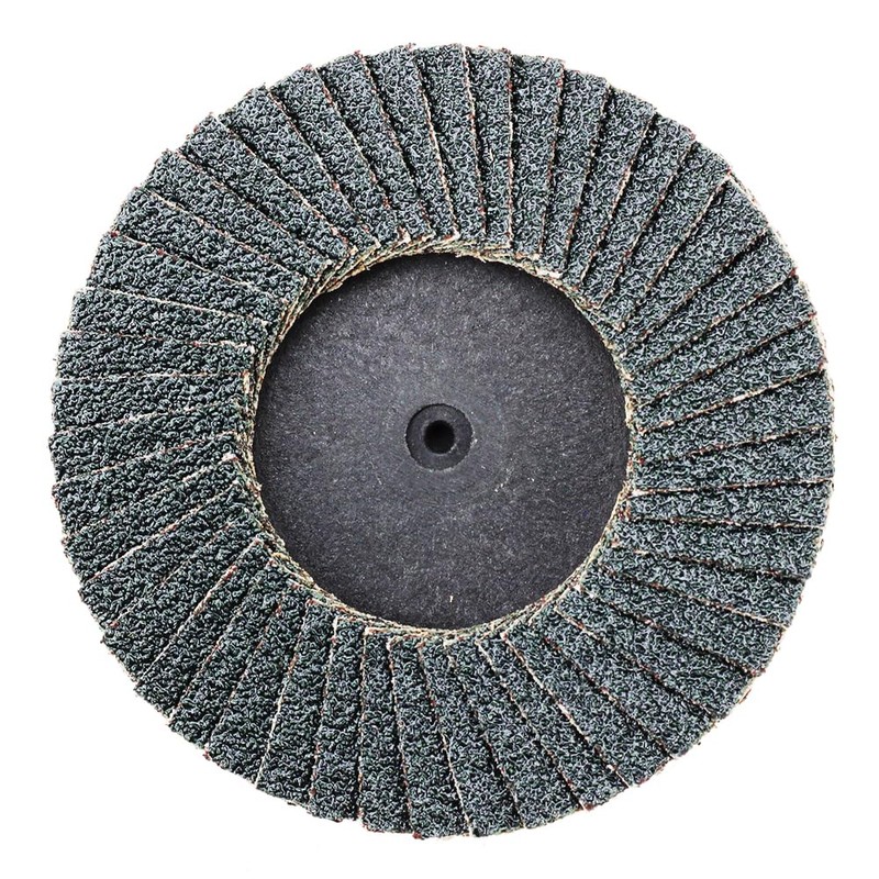 10 Pack - 3" Mini Flap Discs Quick Change Zirconia