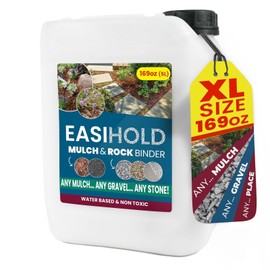 Vuba EASIHOLD Rocks - 1.3 Gal Gravel Glue for Pea Gravel, Rock Glue and Mulch Glue...