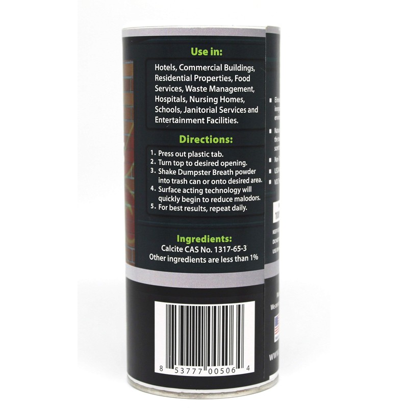 Dumpster Breath Heavy Duty Commercial Odor Control Ultra Fine Deodorant