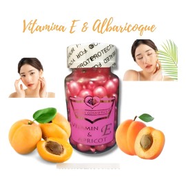 Vitamina E Y Chabacano Cpsulas Faciales Para Rostro Momento De Aplicacin Danoche Tipo De Piel Normal                                                  