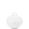 KAHLA 052001A90005C Aronda Zuckerdose 0,25 l | weißer Zuckerbehälter aus