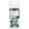 TRUSCO B06-0204 Flat Head Small Screws, Stainless Steel, Full Screw,
