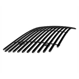 APS Compatible with GMC Sierra 1500 2500 1999-2000 & 01-02 3500 & 01-06 Yukon Main Upper Stainless Steel SS Black Billet Front Grill Grille Insert RE-G65704H
