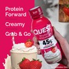 Quest Nutrition Strawberry Protein Shake, 45g Protein, 2g Sugar, 4g