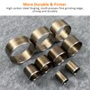 YKSPLUSK Leather Circle Cutter Tool Set, 9 Pieces Circle Punch