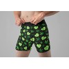 Valentines Underwear for Men Weed Hearts Fun Boxer Briefs Gift