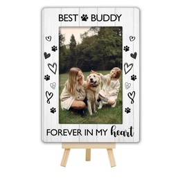 Dog Picture Frame 4×6，Pet Lovers Gift for Women