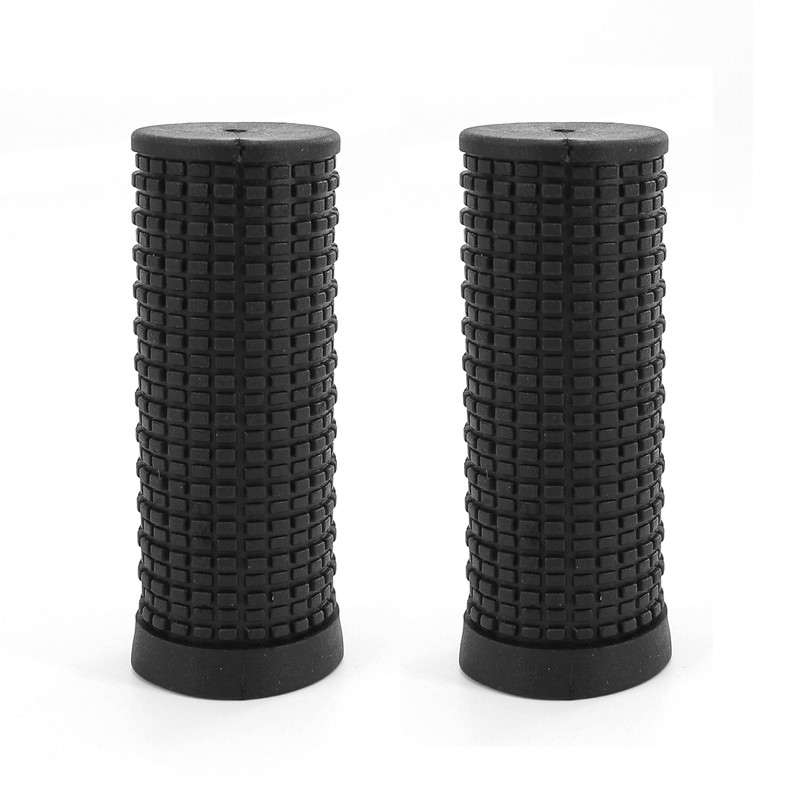 1 Pair MTB Bike Short Handlebar Grips 20x74mm/0.78x2.91inch, Bar Twist