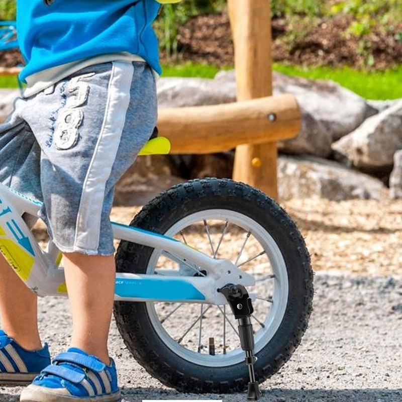 Kids Kickstand - Bicycles Adjustable Metal Kickstands - Rear Mount