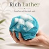 Exfoliating Washcloth Towel- Japanese Shower Back Scrubber, 3 Pack