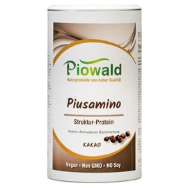 PIUSAMINO® Cocoa – 500 g Powder – Structural Protein with Vegan Collagen Powder