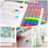 Sticky Tabs,moinkerin 900 Pieces Transparent Sticky Notes Book Tabs PET