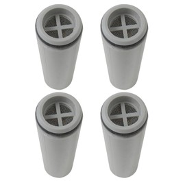 4PCs Shower Filter Compatible for FEELSO Handheld Shower Head, 15 Stage Replacement Filters for Hard Water Remove Harmful Substances
