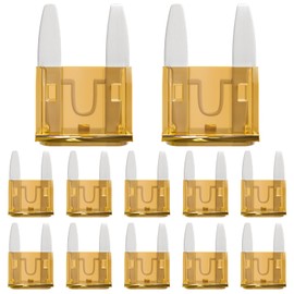 ALLECIN 5A Mini Fuse 5 AMP ATM APM Blade Car Fuses 5 Amp Automotive Fusibles for RV Auto Motorcycle Truck (Pack of 50Pcs)