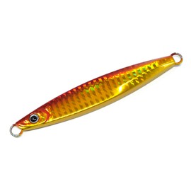 Reef Slow Fall Type B Metal Jig 200g Lure Jig Jigging Sinker Fishing Gear Slow Jigging Kanpachi Grouper Que Root Fish Casago BAKSTOR Red Gold