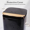 Esdallina Automatic Lifting Makeup Brush Holder with Lid Dustproof Cosmetic