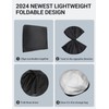 Proadsy - Parasol plegable para parabrisas delantero 2024, ajuste personalizado