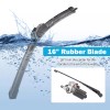 SI 12V Electric Windshield Wiper Motor Kit+Wiring For Kawasaki Teryx