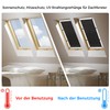 Update Sun Protection Roof Window Roller Blind, Blackout Roller Blind,