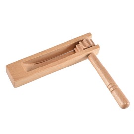 Wooden Spinning Rattle Ratchet Noise Maker Traditional Matraca Toy for Graduation, Foot Ball Games, Party Favors and Sporting Events