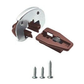 Drawer Track Slides Replacement Kit for kenlin Rite-Trak II 168 Rail Guide- 1 Sets Rite Track Drawer Parts - Universal Dresser Drawer Slides Parts - Drawer Guide Track Parts Fit Various Manufacturers