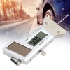 Solar Energy Digital Tyre Tread Depth Gauge Caliper Stainless Steel