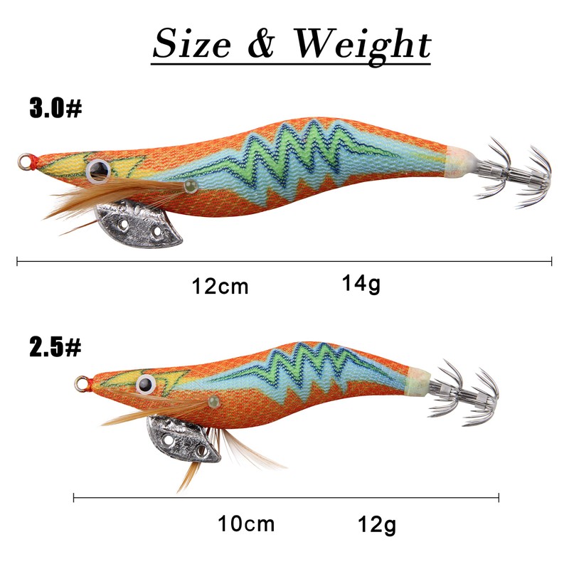 Squid Fishing Lures, Luminous Shrimp Lures, Fishing Lures, Hooks, Fishing