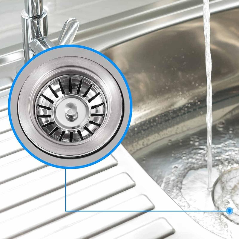 Upgraded Kitchen Sink Plug Strainer Stainless Steel Strainers Sink Plugs