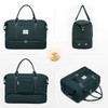 LOVEVOOK Women's Large Travel Bag with Shoe Compartment and Wet