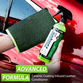 Torque Detail Clay Mitt & Clay Lube Combo - Reusable, Premium Clay Bar Mitt & Clay Lubricant - Decon Your Exterior Surfaces Clay Mitt for Car Detailing (Clay Mitt)