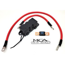 AFTERMARKET WESTERN FISHER BLIZZARD SNOW-EX SNOWPLOW 200 AMP FUSE KIT 90730 8" & 22" CABLE