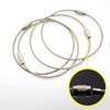 EDC Keyring 1.0mm Wire Keychain Steel Wire Cable Strap Connecting Loop Lock Hardware / EDC 키링 1.0mm 와이어링 키체인 스틸 와이어 케이블 스트랩 연결 고리 잠금 부자재