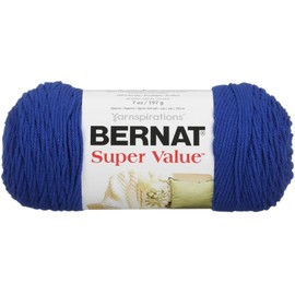 Bernat Super Value Solid Yarn - Royal Blue