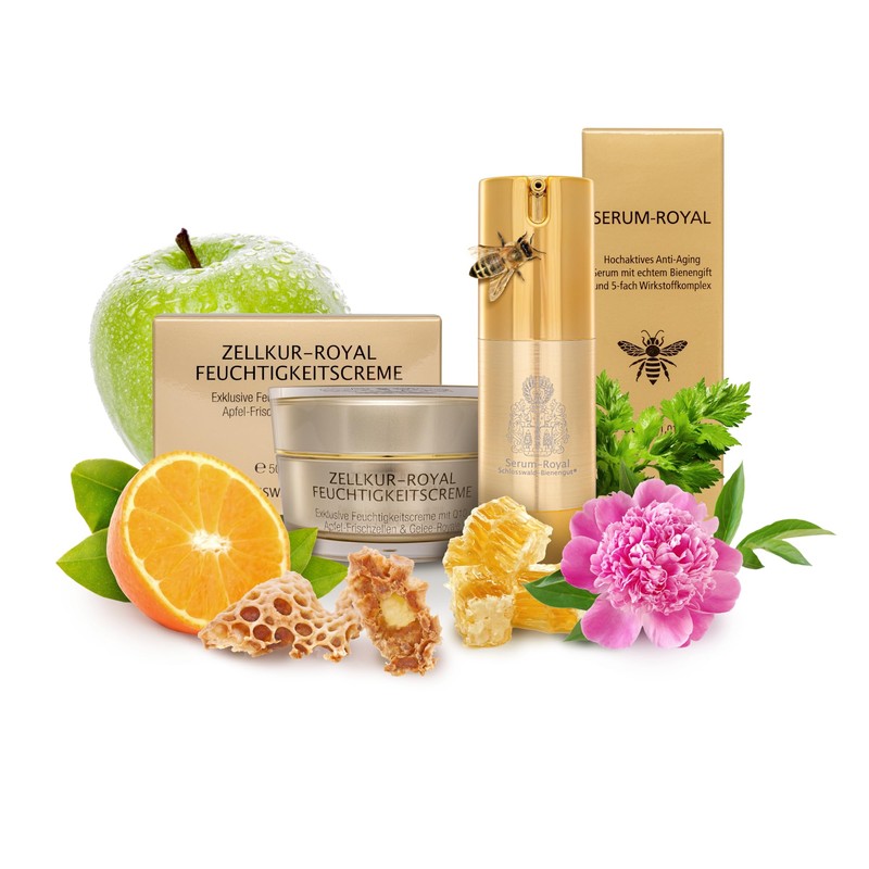 Schloßwald-Bienengut® - Serum-Royal 30 ml + Zellkur-Royal Moisturising Cream with