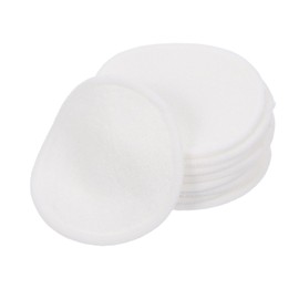 OATIPHO 10pcs Reusable Cotton Makeup Remover Pads Soft Absorbent Cleansing Rounds for All Skin Gentle Facial Care Accessory for Daily Use and Travel