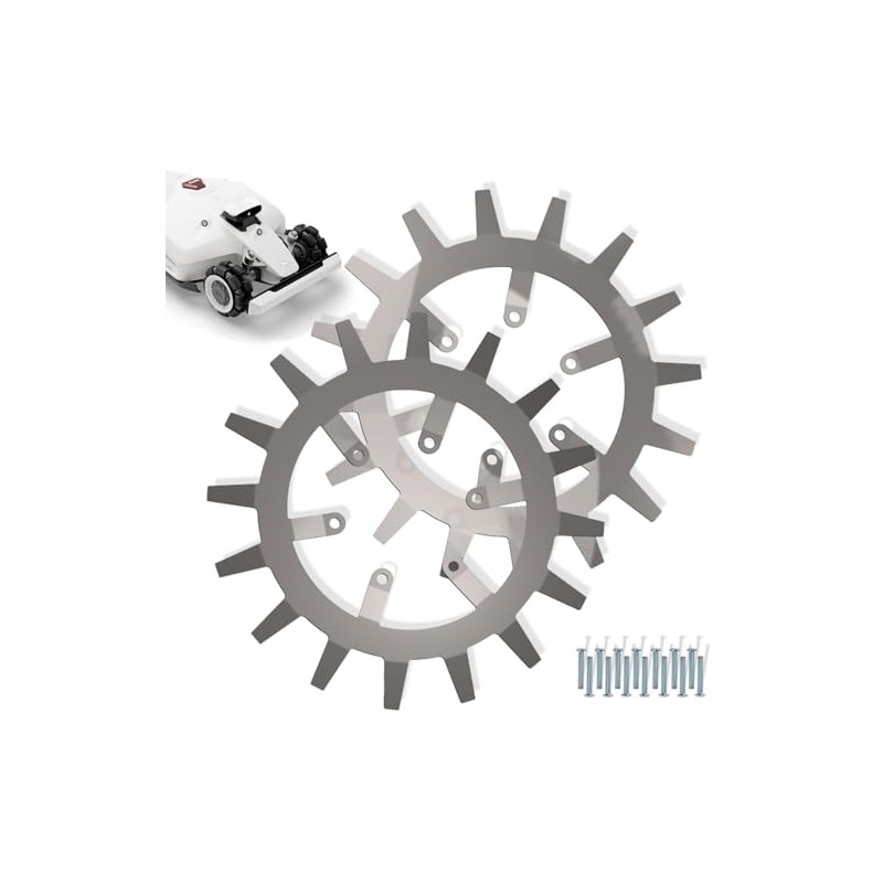 Spikes for Mammotion Luba 1/2/2X - Stainless Steel - Deburred