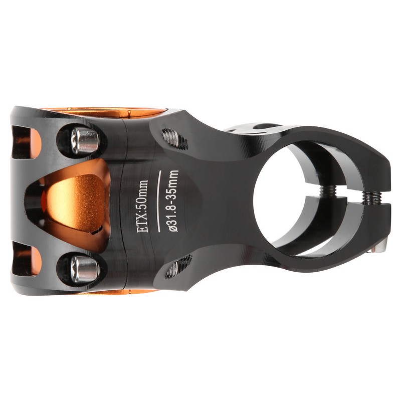 CANSUCC 31.8/35mm Bike Handle Stem Riser Short Handle Stem Aluminum