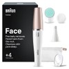 Braun FaceSpa, Facial Epilator Cleansing & Skin Vitalizing System, +