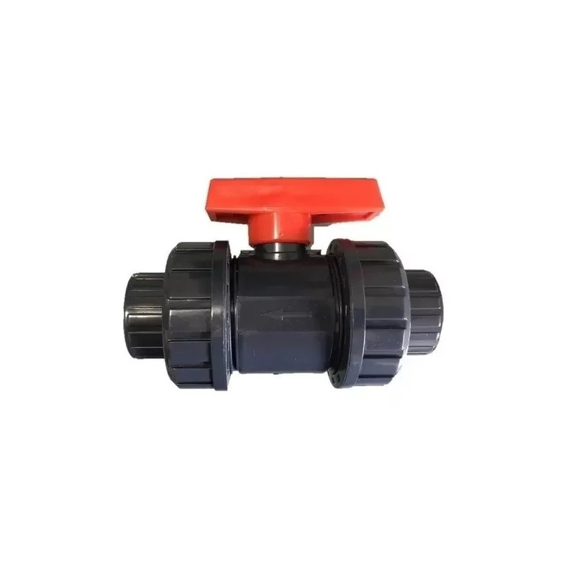 Valvula De Bola De Pvc Cedula 80 1 Doble Union