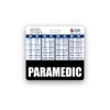 Paramedic Badge Buddy Horizontal w/Height & Weight Conversion Charts (Standard,