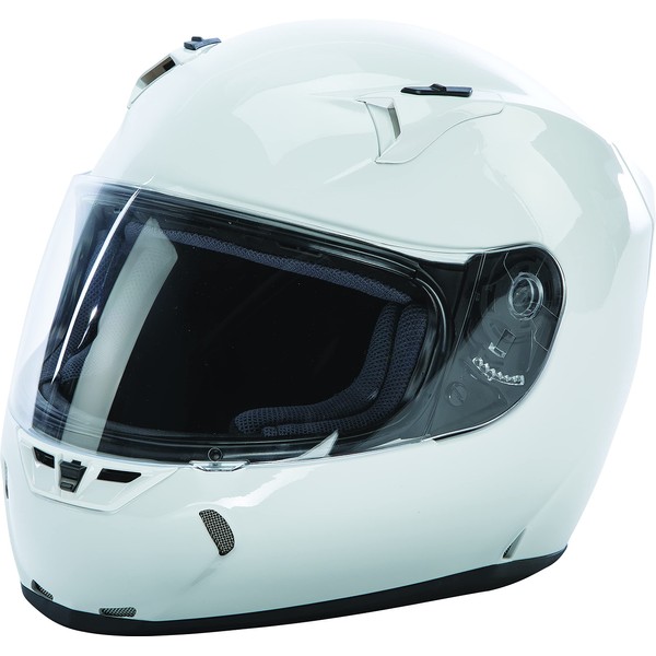 Fly Racing 73-8353M Revolt Solid Helmet Ece White Md