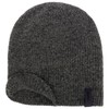 Barts Rhodoz Beanie Winter Hat, charcoal