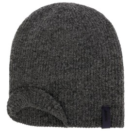 Barts Rhodoz Beanie Winter Hat, charcoal